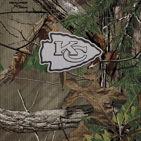 NFL Kansas City Chiefs Realtree Xtra Green Camo Moto E5 Play Skin